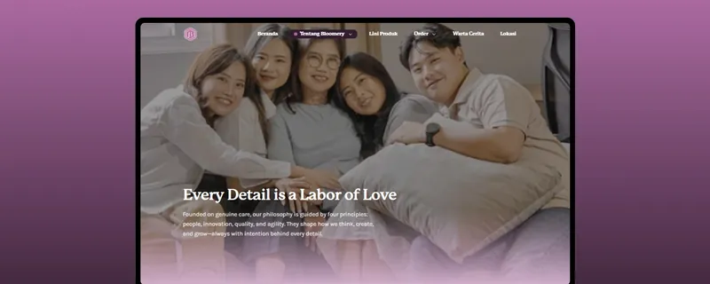 Bloomery Patisserie Website